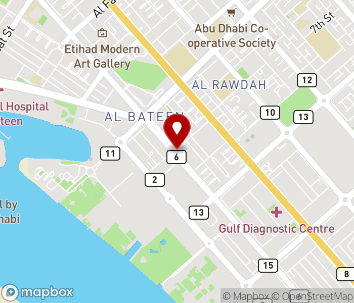 Roots Salon in Khor Al Bateen, Abu Dhabi