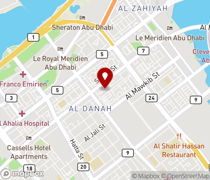 Emirates Inspiration Beauty Center in Al Danah, Abu Dhabi